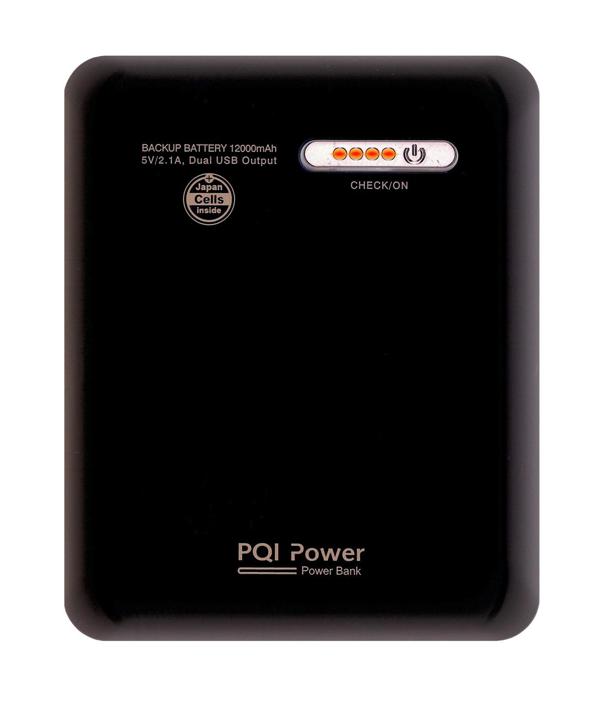 Powerbank PQI Power 12000S (czarny)