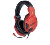 Słuchawki przewodowe z mikrofonem BigBen PS4 Gaming Headset V3 Nauszne Czerwony