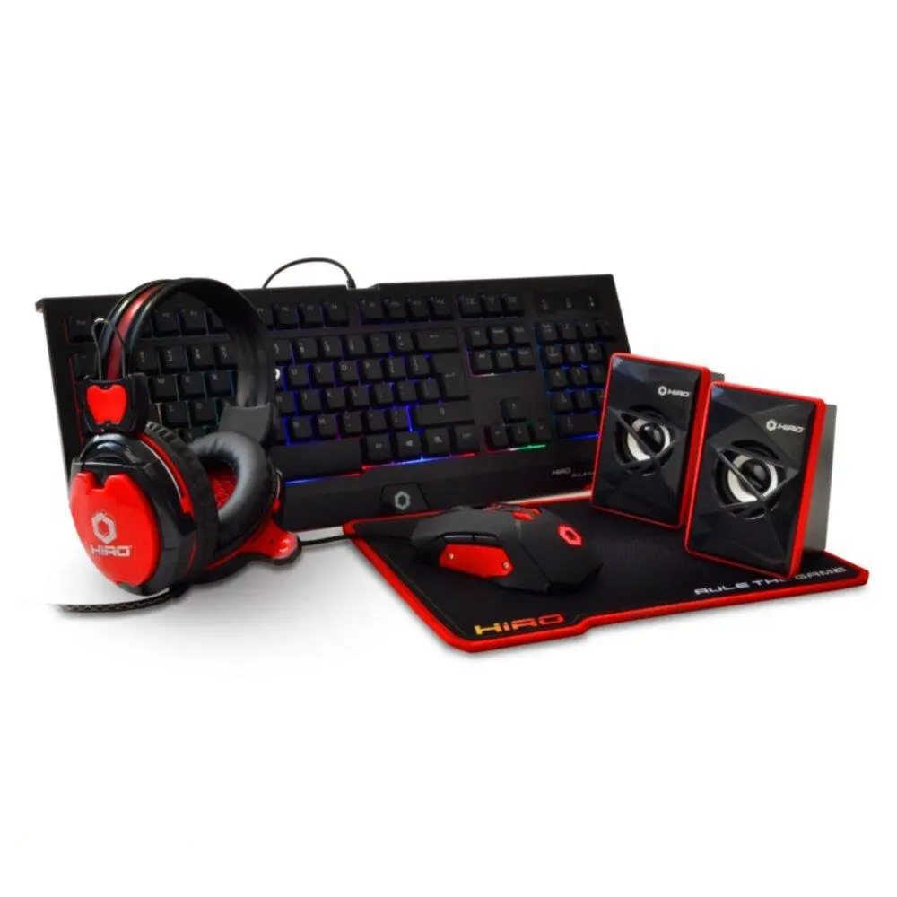 Zestaw HIRO Destro 5 w 1 Czarny