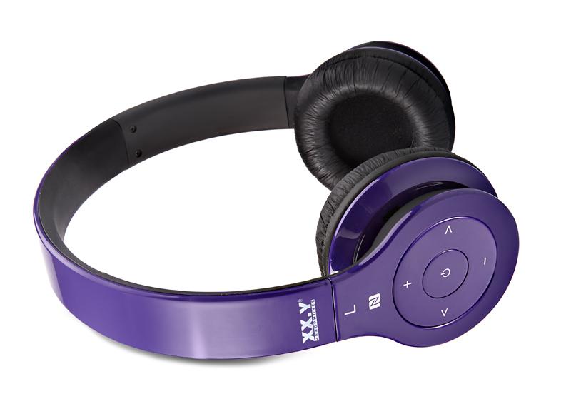 Słuchawki bezprzewodowe XX.Y Bluewave 20 (fioletowy)