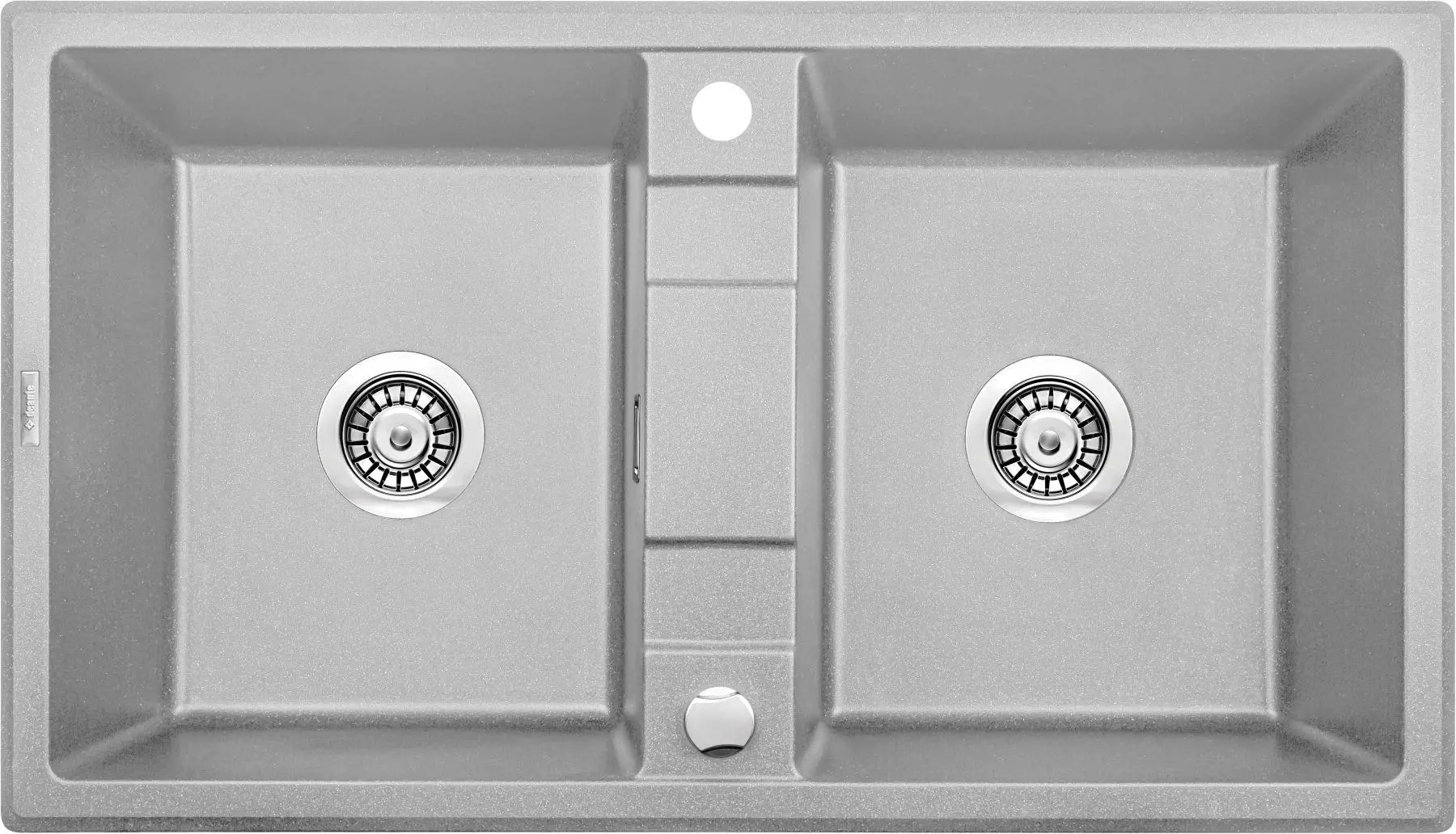 Zlewozmywak Deante ERIDAN ZQES203 Granitowy Szary