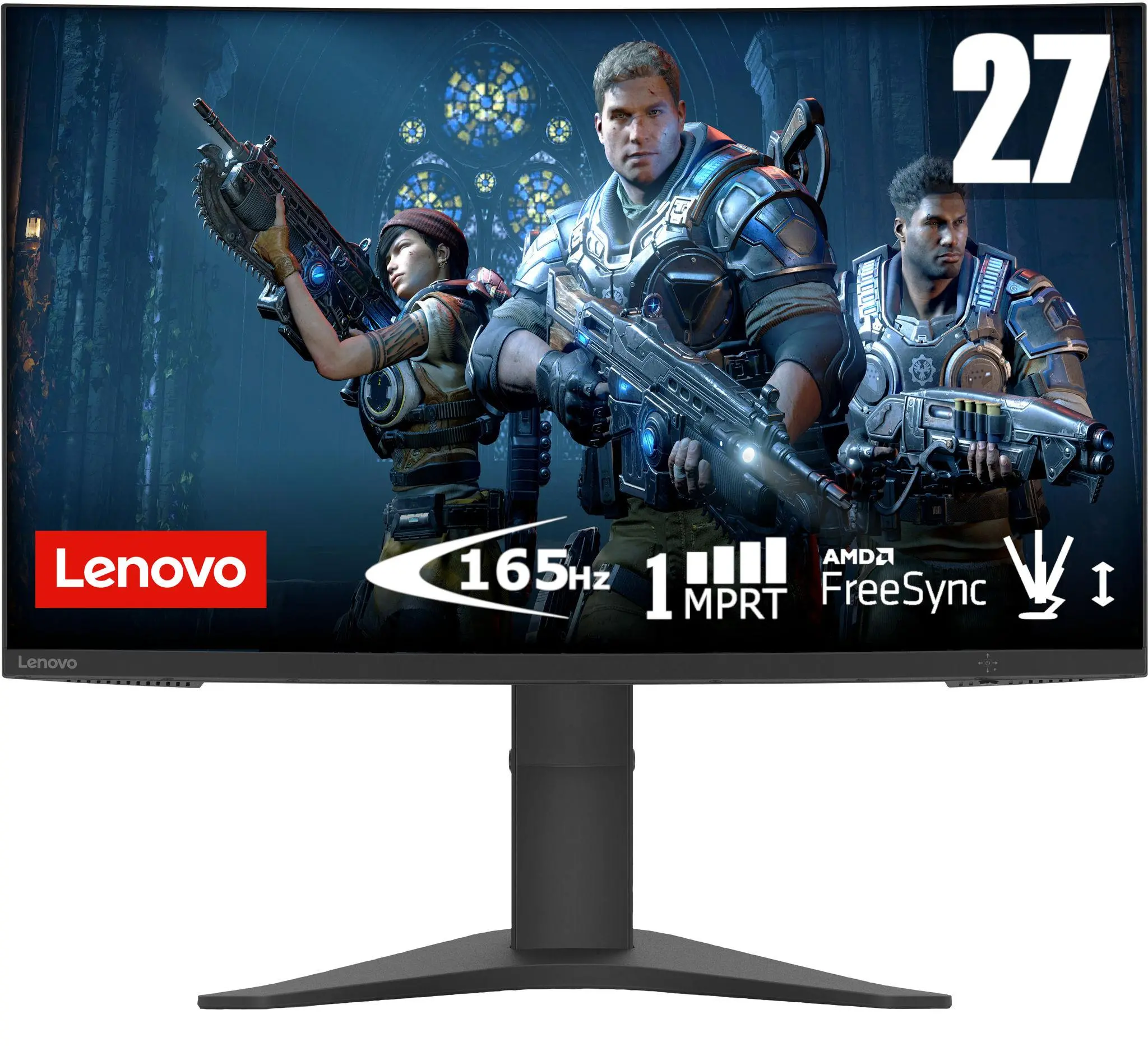 Monitor Lenovo G27c-10 27" Full HD VA 165Hz 1ms Zakrzywiony Gamingowy