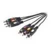 Kabel  audio-video Vivanco 42029 2m Czarny