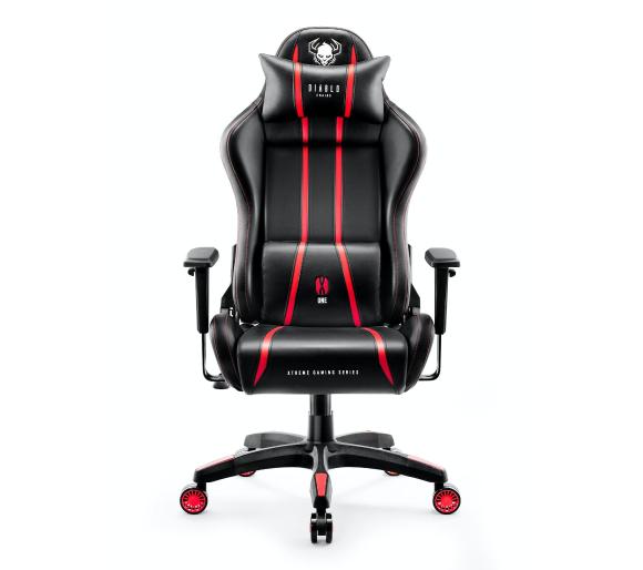 fotel gamingowy Diablo Chairs X-One 2.0 King Size (czarno-czerwony)
