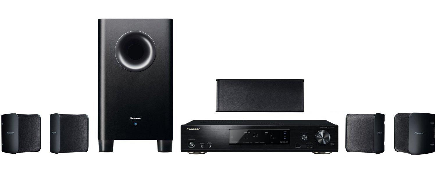 Zestaw kina Pioneer VSX-S510K, S-HS100 (czarny)