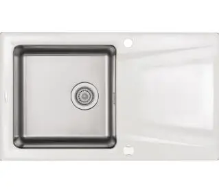 Deante PRIME ZSR A113 Granitowy Alabaster - DRUGI -30%, ALBO 5-TY ZA 1ZŁ - Kup na Raty - RRSO 0%