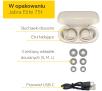 Słuchawki bezprzewodowe Jabra Elite 75t Dokanałowe Bluetooth 5.0 Złoto-beżowy
