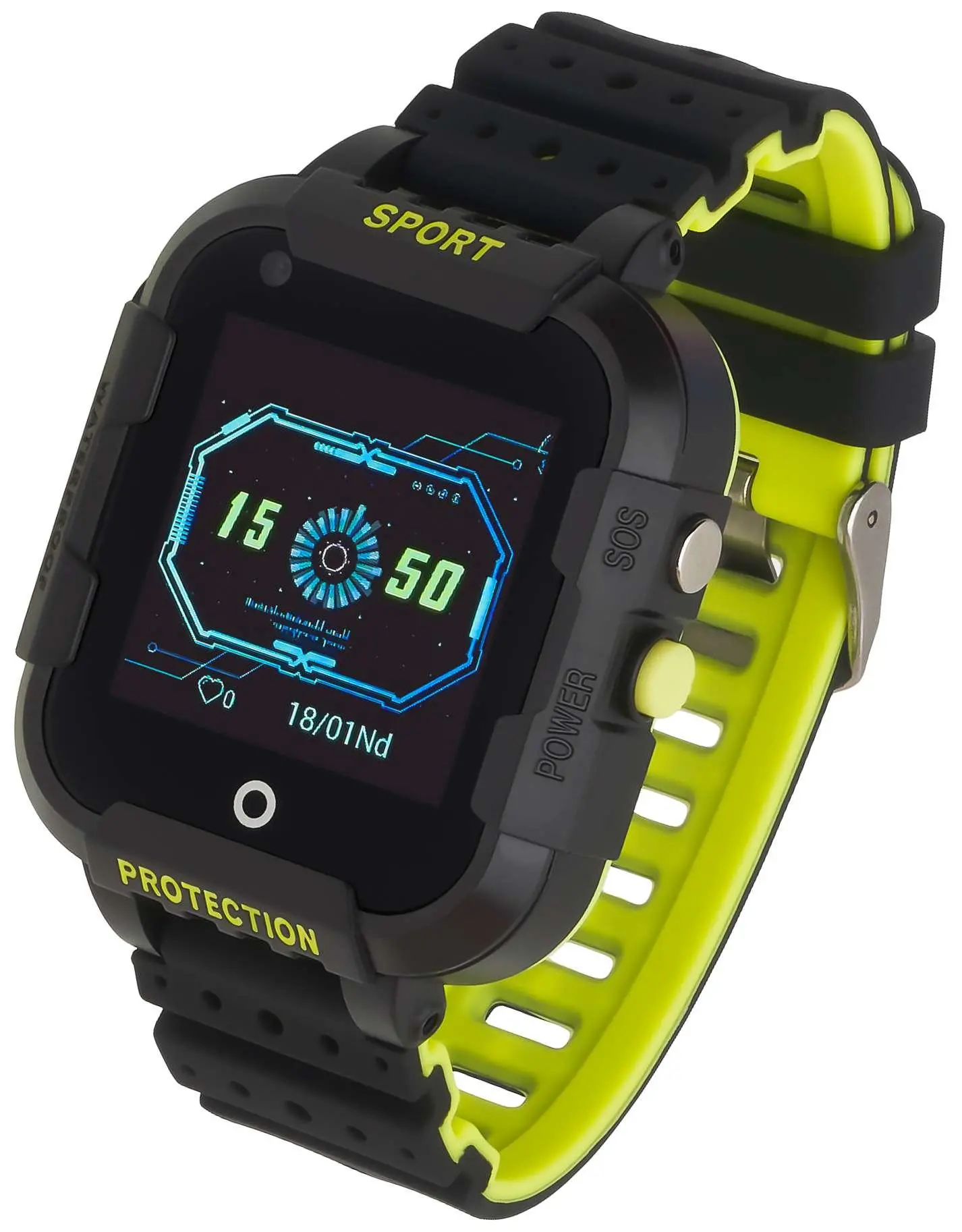 Smartwatch Garett Kids 4G Plus 55mm GPS Czarny