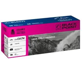 Toner Black Point LCBPLCS417M (zamiennik 71B2HM0) Purpurowy