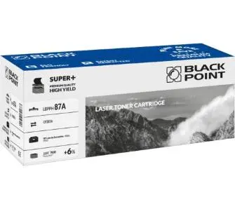 Toner Black Point LBPPH87A (zamiennik CF287A nr 87A) Czarny