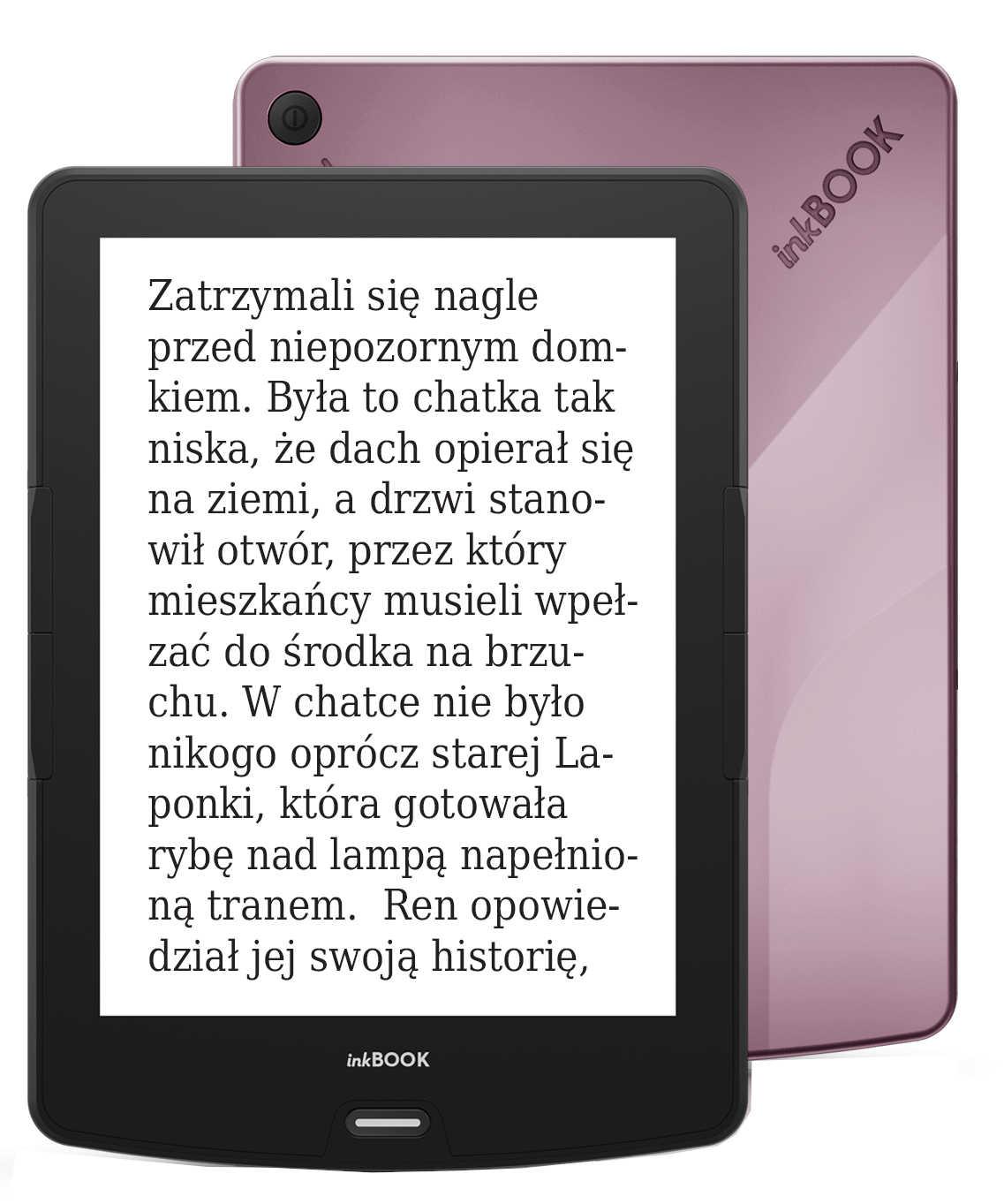 Czytnik E-booków inkBOOK Calypso 6" (różowy)