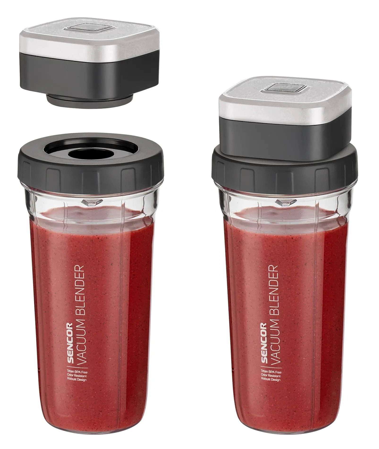 Blender kielichowy Sencor SBU 7878BK 1,5l 2 butelki Jednostka wytwarzająca próżnię