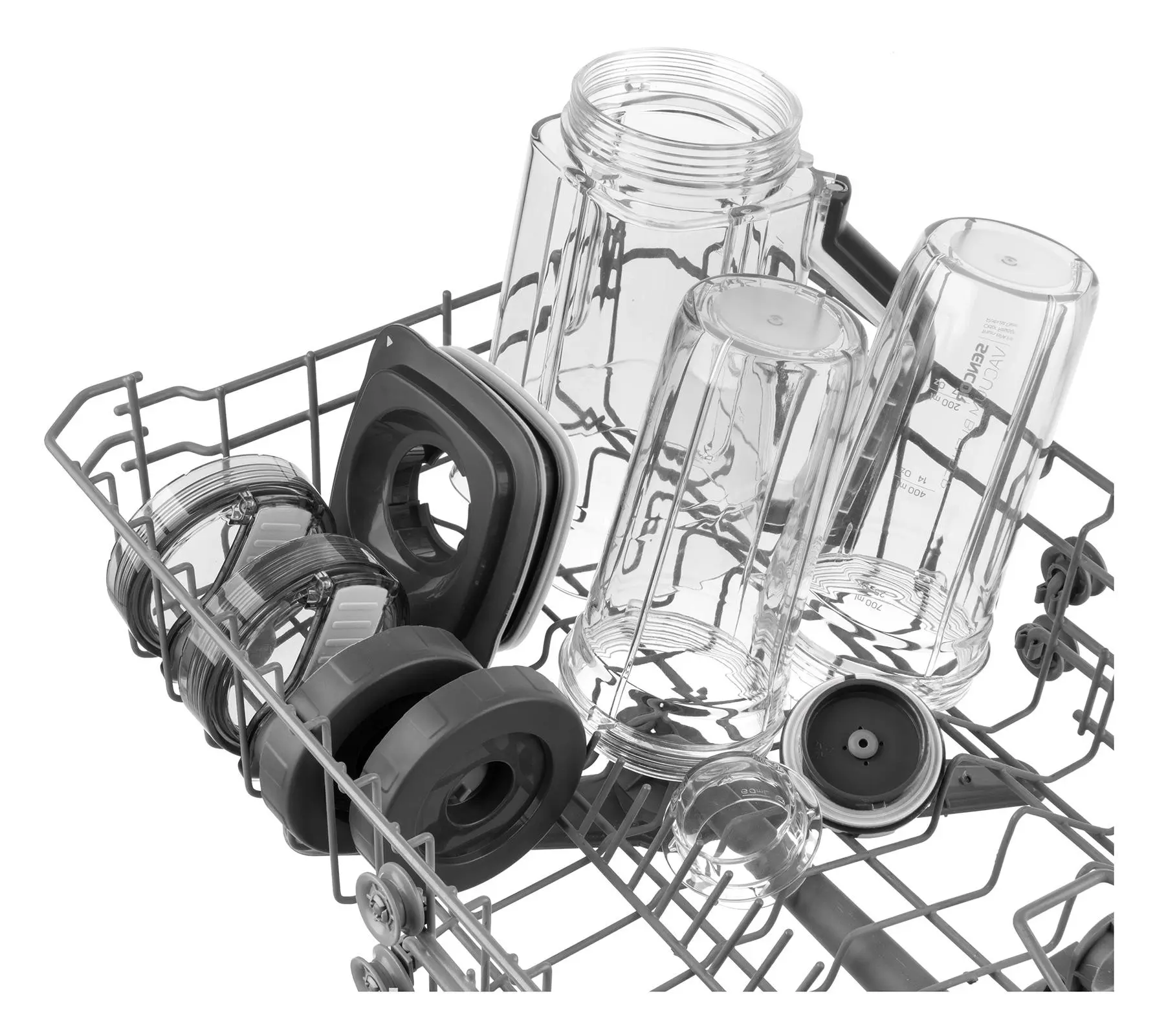 Blender kielichowy Sencor SBU 7878BK 1,5l 2 butelki Jednostka wytwarzająca próżnię