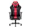 Fotel Diablo Chairs X-Player 2.0 King Size Gamingowy do 160kg Skóra ECO Tkanina Karmazynowo-antracytowy