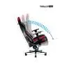 Fotel Diablo Chairs X-Player 2.0 King Size Gamingowy do 160kg Skóra ECO Tkanina Karmazynowo-antracytowy