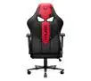 Fotel Diablo Chairs X-Player 2.0 King Size Gamingowy do 160kg Skóra ECO Tkanina Karmazynowo-antracytowy