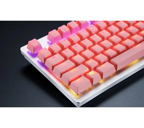 Razer PBT Keycap Upgrade Set Quartz Pink Różowy