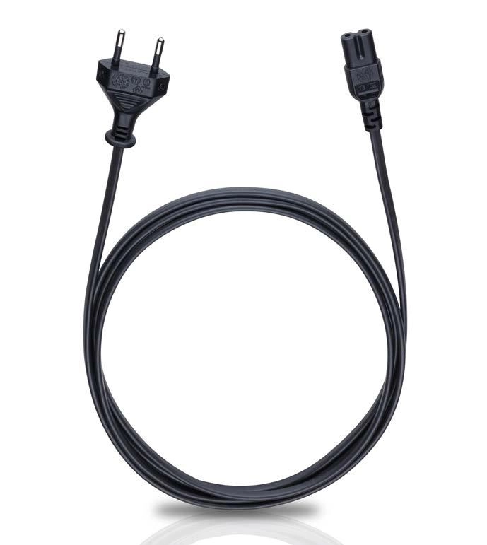 Kabel zasilający Oehlbach Powercord C 7 3m (czarny)