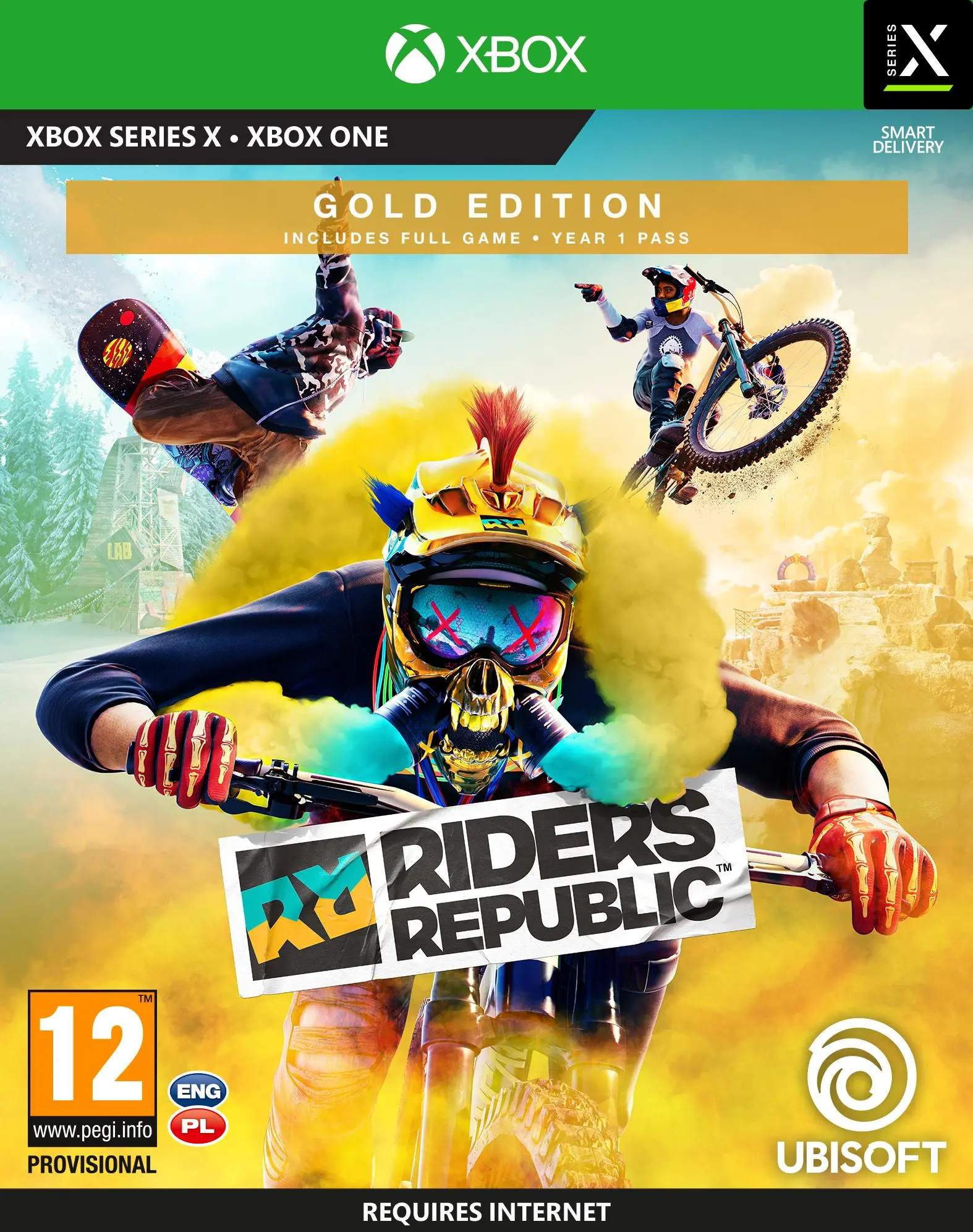 Riders Republic Edycja Gold Gra na Xbox One (Kompatybilna z Xbox Series X)