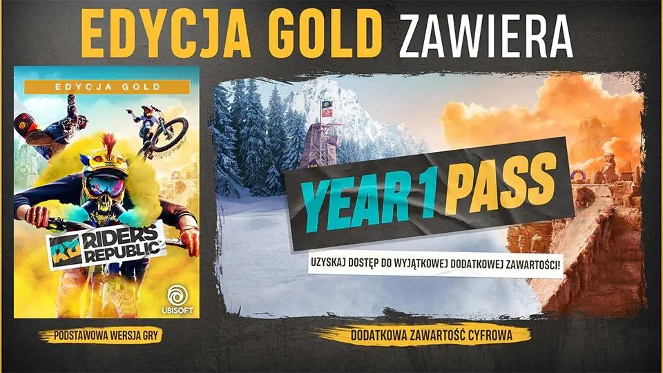 Riders Republic Edycja Gold Gra na Xbox One (Kompatybilna z Xbox Series X)