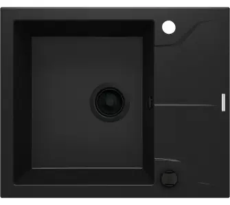 Zlewozmywak Deante Andante ZQN N11A Granitowy Czarny