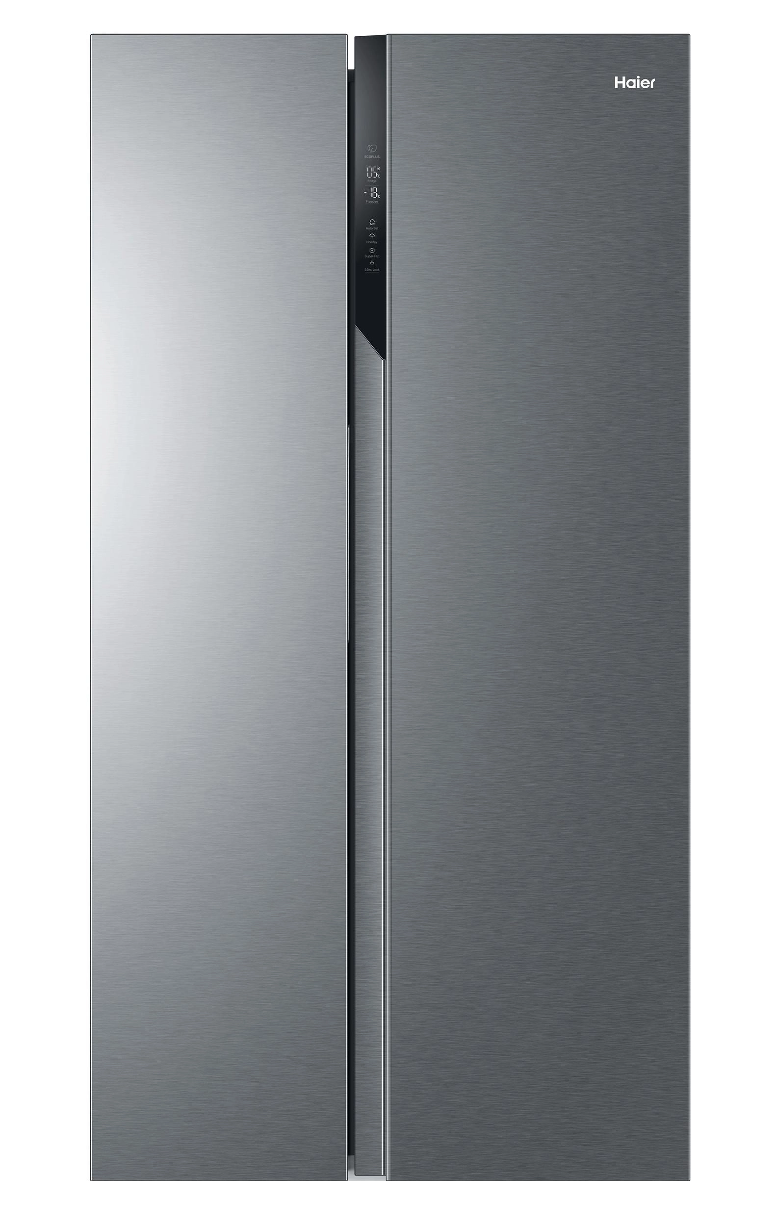 Lodówka Haier HSR3918ENPG Pełny No Frost 177,5cm Grafitowa stal