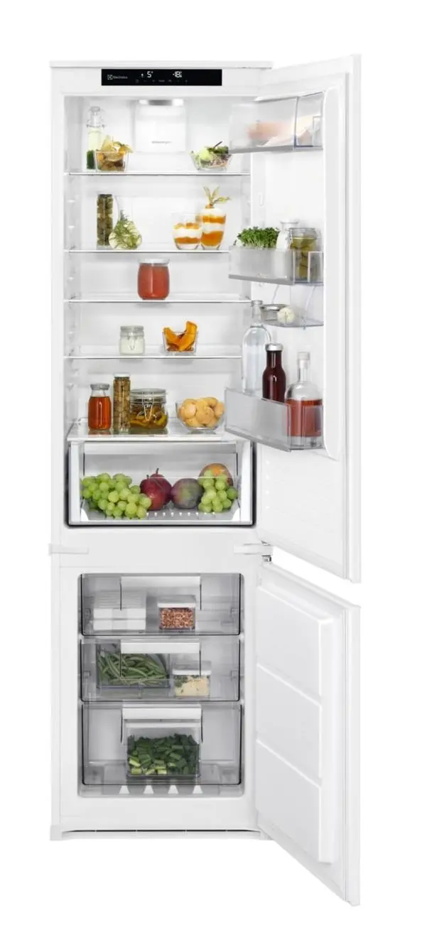 Lodówka Electrolux LNS6TE19S Zamrażarka No Frost 188,4cm