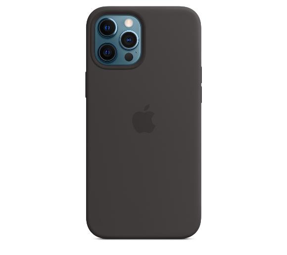 etui dedykowane Apple Silicone Case MagSafe iPhone 12 Pro Max MHLG3ZM/A (czarny)