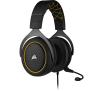 Słuchawki przewodowe z mikrofonem Corsair HS60 PRO SURROUND Gaming Headset CA-9011214-EU - żółty