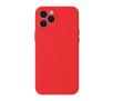 Etui Baseus Liquid Silica Gel Case do iPhone 12 Pro (czerwony)
