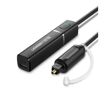 Adapter Bluetooth UGREEN CM150 Nadajnik audio Bluetooth 4.2 aptX / optyczne Toslink