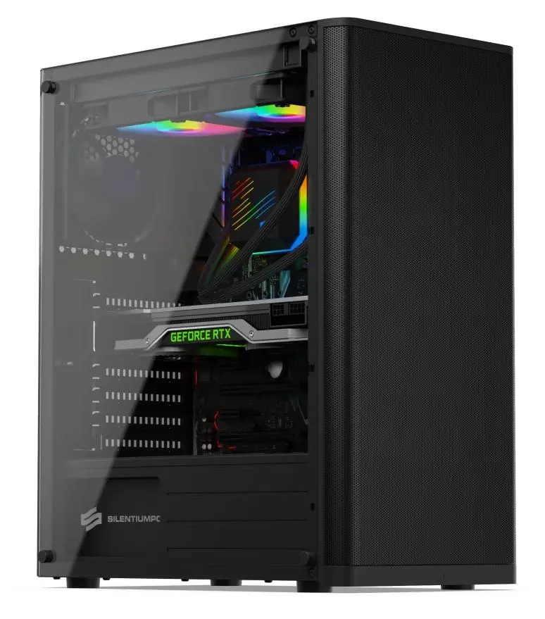Obudowa SilentiumPC Ventum VT2 TG Czarny