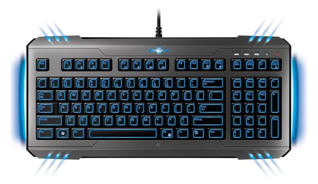 キーボード Razer Marauder StarCraft II Klawiatura Razer Marauder Starcraft 2 Keyboard - Opinie, Cena
