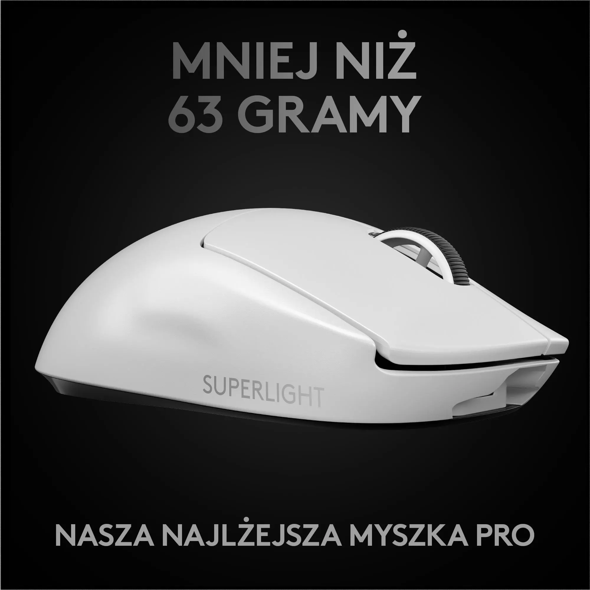 Myszka gamingowa Logitech G Pro X Superlight Biały - Opinie