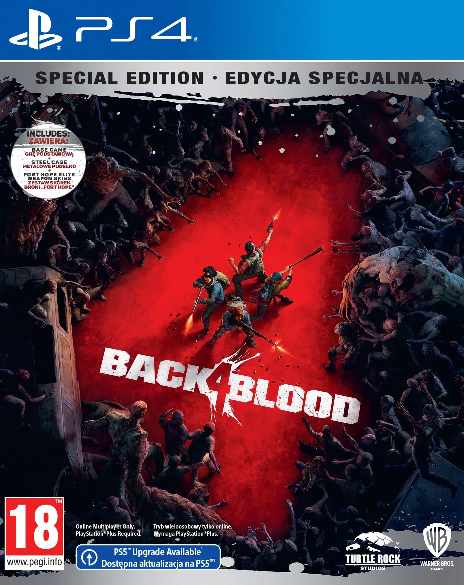Back 4 Blood Edycja Specjalna Gra na PS4 (Kompatybilna z PS5)