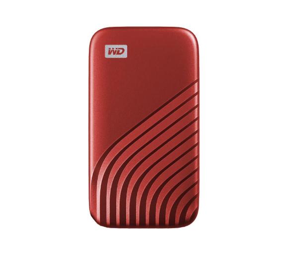 dysk SSD zewnętrzny WD My Passport SSD 2TB USB 3.2 Typ C (czerwony)