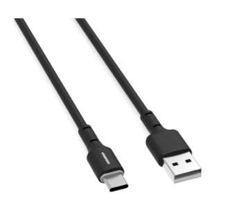 kabel USB Krux Kabel USB Typ A / USB Typ C 1,2m (czarny)
