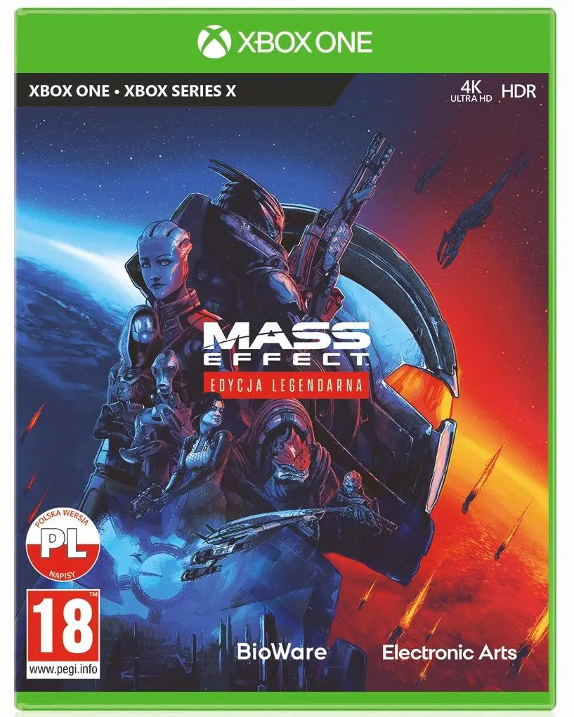 Mass Effect Edycja Legendarna Gra na Xbox One (Kompatybilna z Xbox Series X)