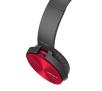 Słuchawki przewodowe Sony MDR-XB450AP (czerwony)