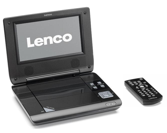 Przenośny odtwarzacz DVD Lenco DVP-735 (szary)