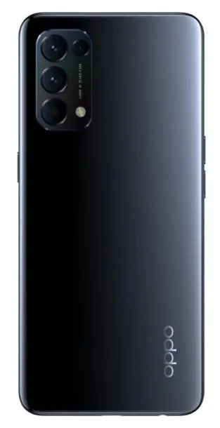 OPPO Reno5 A 5G ブラック Smartfon OPPO Reno5 5G 6,43