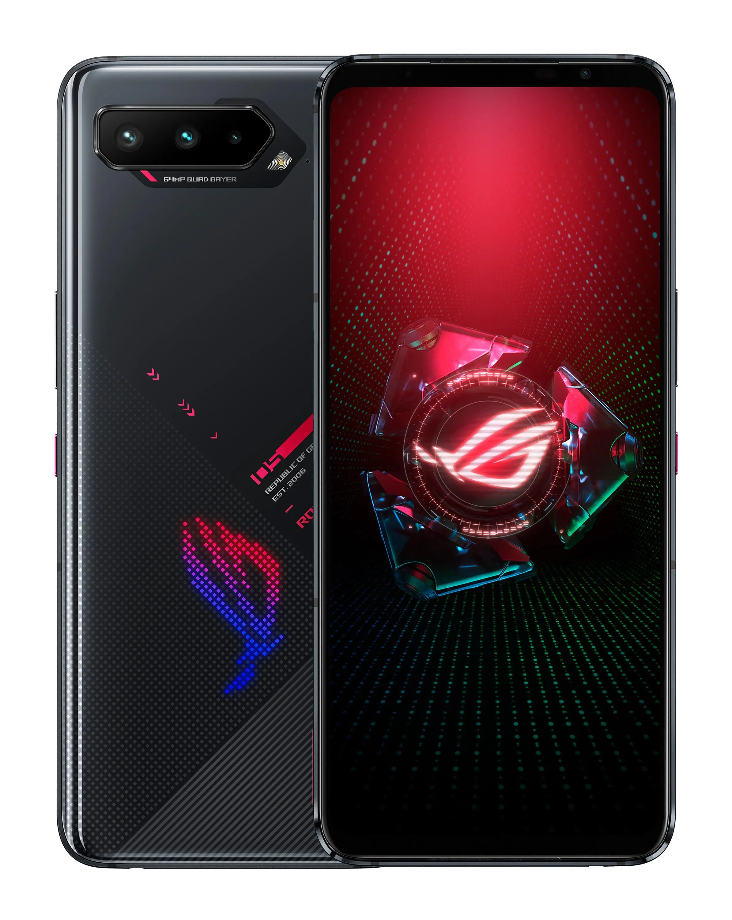 Smartfon ASUS ROG 5 16/256GB 6,78" 144Hz 64Mpix Czarny