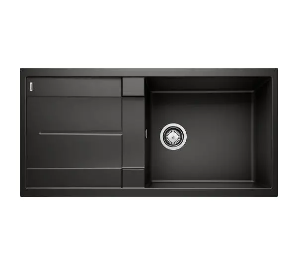 Zlewozmywaki kuchenne - Blanco METRA XL 6 S 525930 Granitowy Czarny
