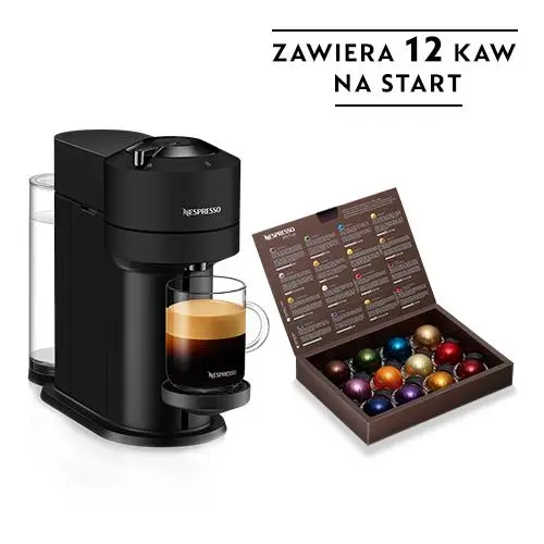 Nespresso Vertuo Next スペシャルパック Ekspresy ciśnieniowe - SERIA: Nespresso Vertuo Next - niskie