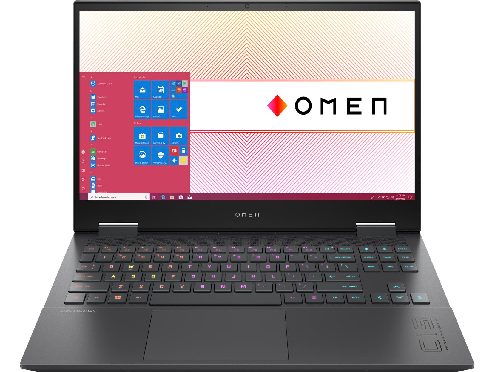 Laptop gamingowy HP OMEN 15-en0039nw 15,6" 144Hz R7 4800H 16GB RAM 512GB Dysk SSD RTX2060 Win10