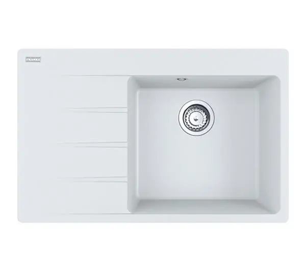 Franke Centro CNG 611-78 TL Komora z prawej strony Granitowy Biały polarny
