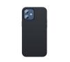 Etui Baseus Liquid Silica Gel Magnetic Case do iPhone 12 / 12 Pro (czarny)