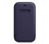 Etui Apple Leather Sleeve MagSafe do iPhone 12/12 Pro MK0A3ZM/A ciemny fiolet
