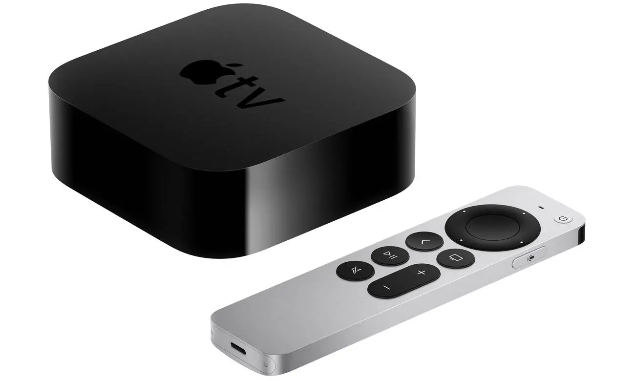 Apple TV 4K (2世代) Apple TV 4K Wi‑Fi + Ethernet ze 128 GB pamięci masowej