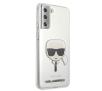 Etui Karl Lagerfeld Transparent Karl`s Head do Samsung Galaxy S21+